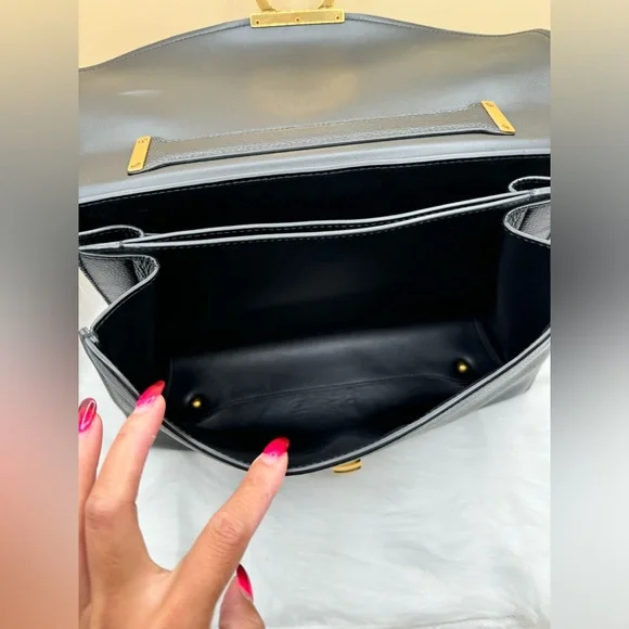 SOLD Salvatore Ferragamo Gancini Top Handle Bag - Picture 8 of 9